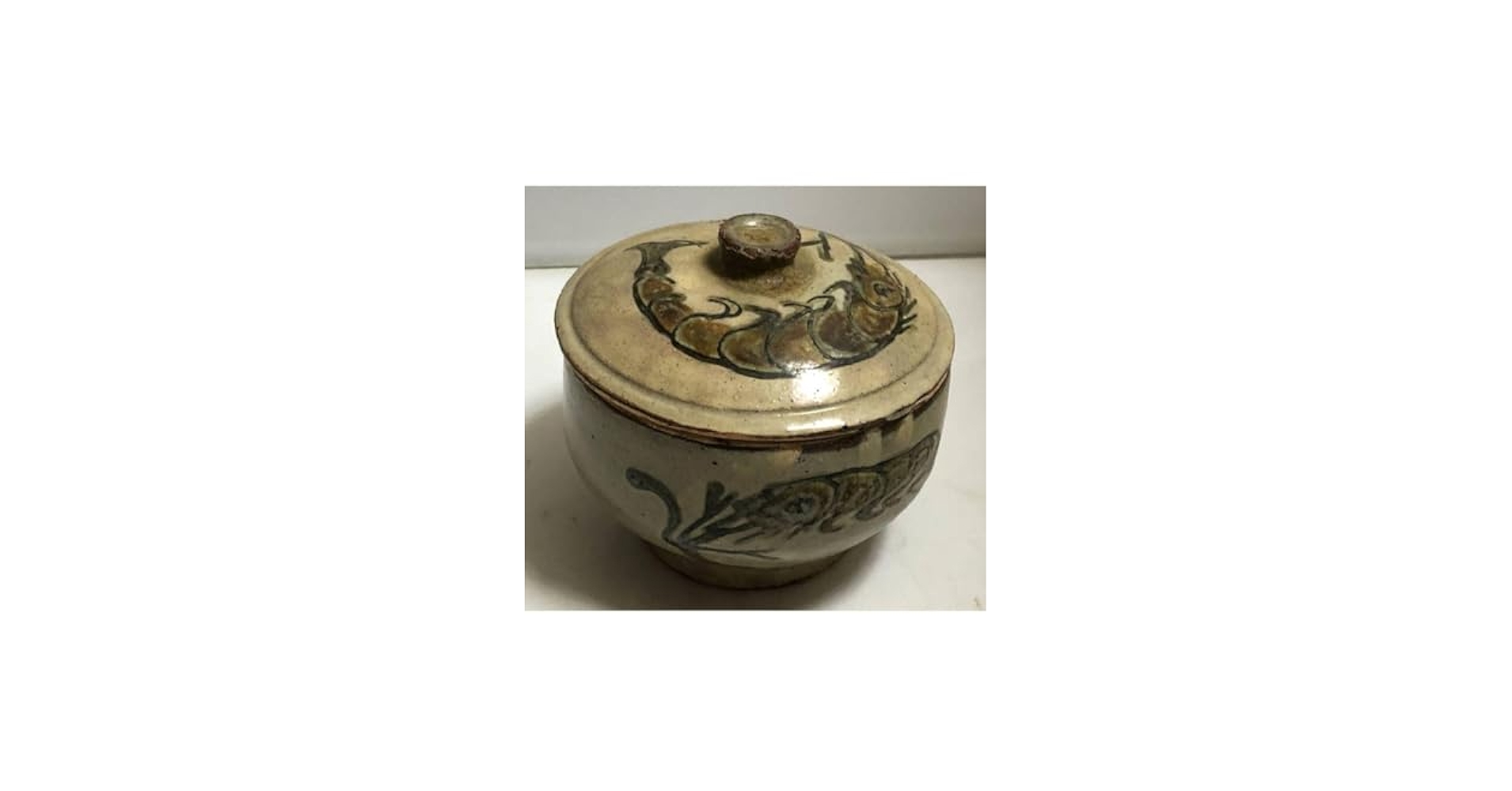 ◆金城次郎　 海老文　タラフ　菓子器蓋物 ◇金城次郎 海老文 タラフ 菓子器蓋物 - メルカリ