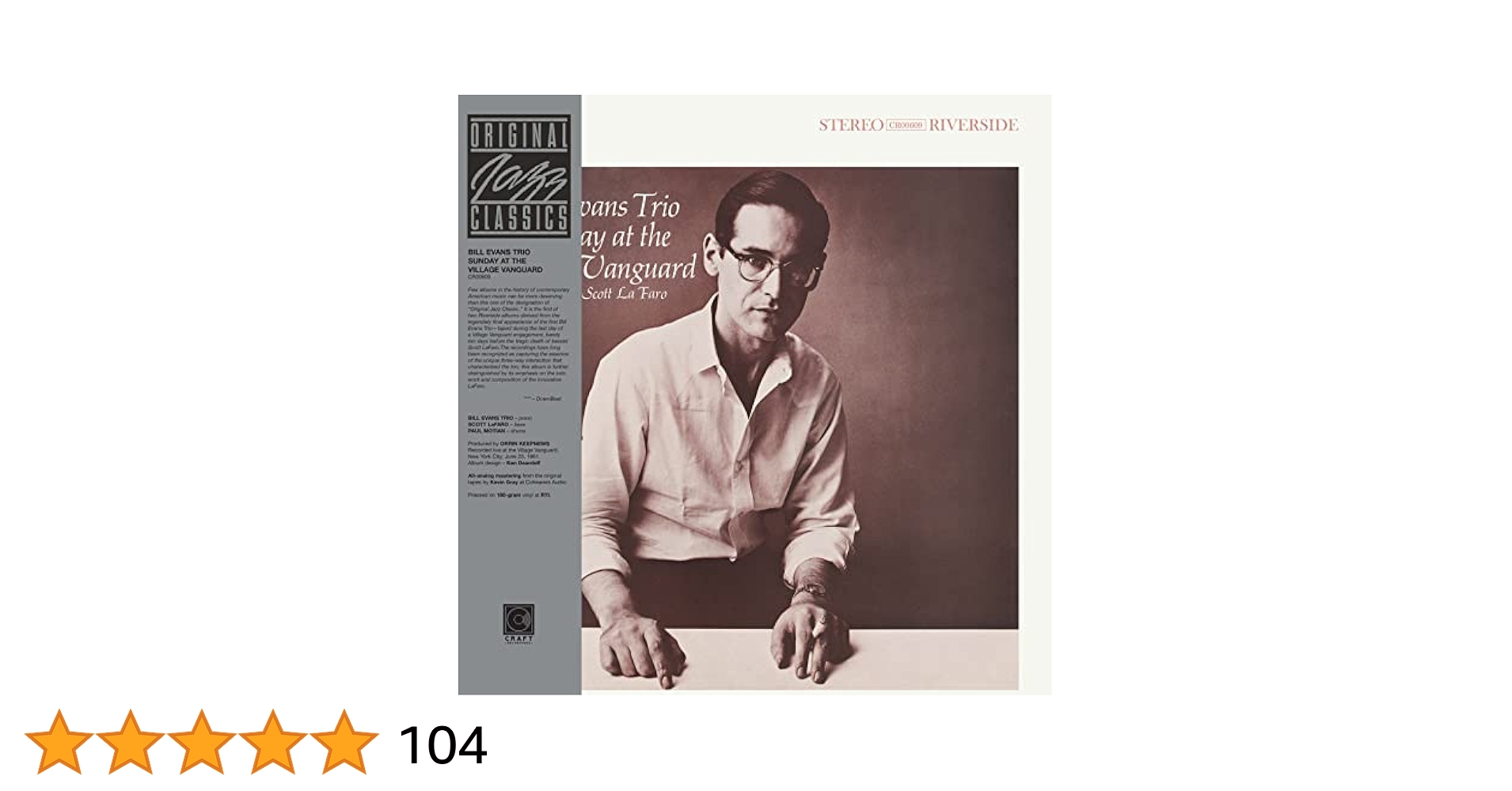 Amazon | Sunday At The Village Vanguard [12 inch Analog