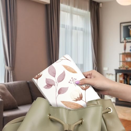 Image of CoBak Case for 6 inch E-Reader - PU Leather Smart Cover with Auto Sleep /Wake & Hand Strap, not Compatible with Kobo Clara,Gardenia