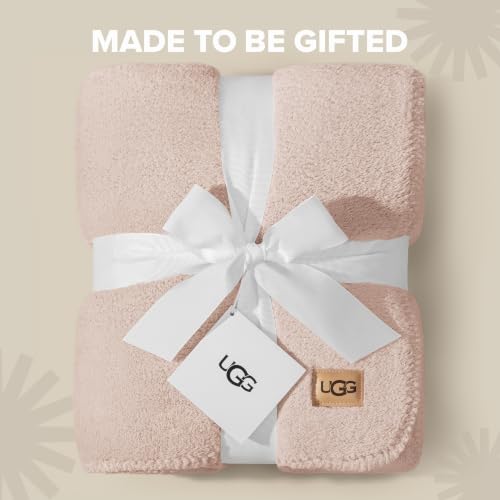 Image of UGG Whitecap King Blanket, Plush Fleece, 110 inch x 90 inch, Pink