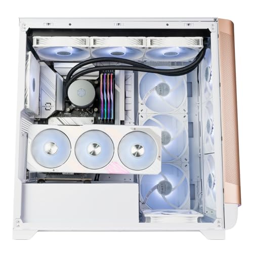 Silverstone SETA A2 Mid Tower Case Gold SST-SEA2Y-GWG miniatura 7