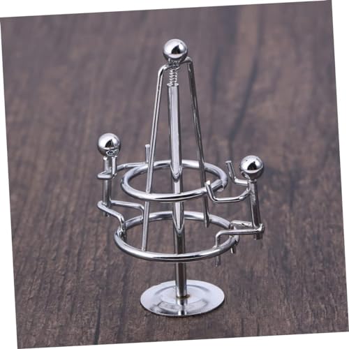 Image of AUGEN Balancing Pendulum Durable Metal Innovative Stress Relief Toy Kinetic Orbital Art for Home Office Desktop Gift Decoration (1 Piece, 9775-12)