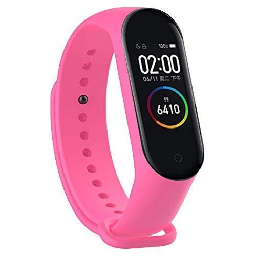 Adlynlife Smart Band M4 – Fitness Band, 1.1-inch Color Display, USB Charging, Activity Tracker, Men’s and Women’s Health Tracking, Compatible All Androids iOS Phone (Pink) (B09PGB12YG) Amazon Price History, Amazon Price Tracker