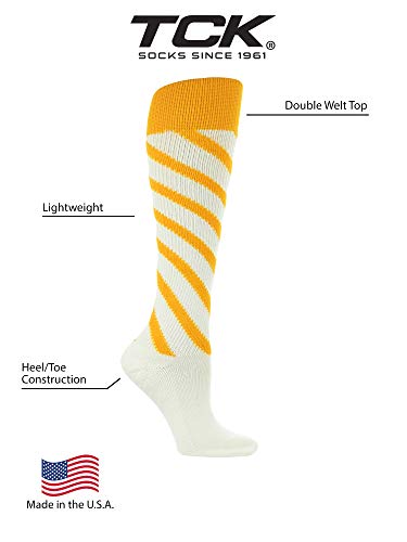 Image of TCK Candy Stripe Knee High Softball Socks Soccer
