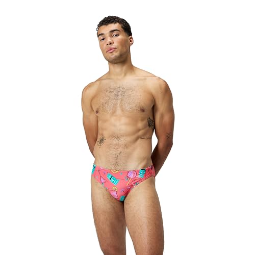 Speedo Men's Swimsuit Brief Eco Flex 2” Outseam Beachstar