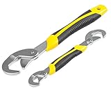 【Hochwertigen Qualität】Diese Mutternschlüssel gestellt aus hohem Kohlenstoffstahl her und mit Gesenkgeschmiedet sind besser zähiger, starker und haben eine lange Lebensdauer.