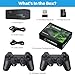 2025 Newest Retro Game Console, 20000+Games Wireless Home Video Game Console with 2 Wireless Handles, 64G HDMI TV Plug and Play PSP Arcade Stick, Support Dual TV Output, Gift for Kids & Adults