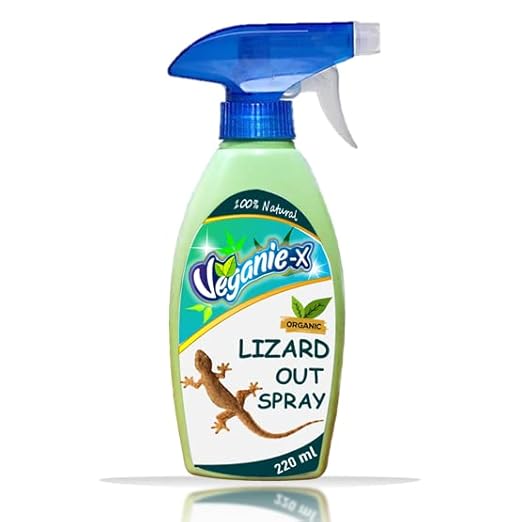 Lizard Out Lizard Repellent Spray Made With Plants Oil, Natural Non