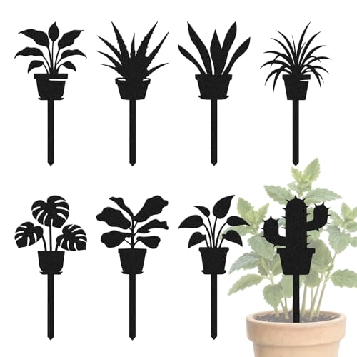 CUTHOLLOW Grand 18CM métal plantes en pot etiquette jardin haut de gamme