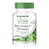 Brennnessel Kapseln mit Boswellia - HOCHDOSIERT - mit 4000mg Brennessel-Blattextrakt pro Tagesdosis - VEGAN - 90 Kapseln - Boswellia serrata mit mind. 65% Boswelliasäuren