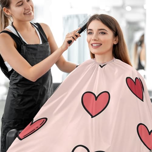 Capa impermeable profesional para corte de cabello con cierre ajustable miniatura 7