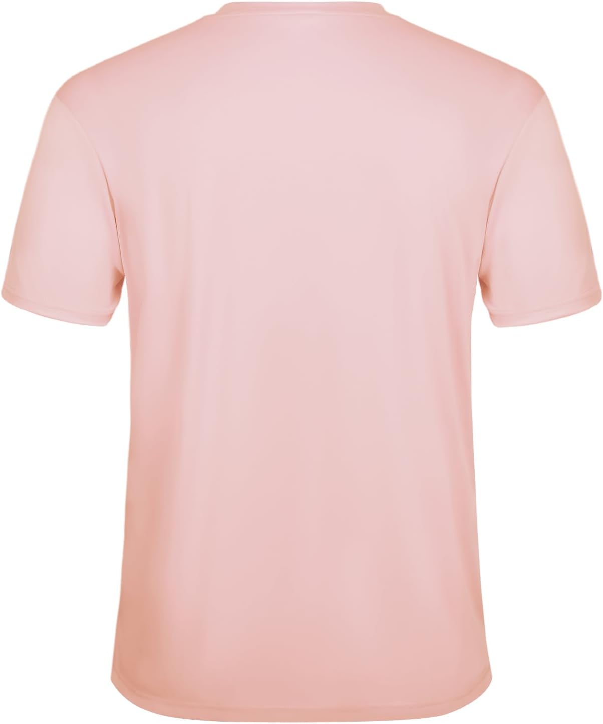 Men's Rash Guard Shirts UPF 50+ Moisture Wicking Short Sleeve Chest Pocket Quick Dry Lightweight