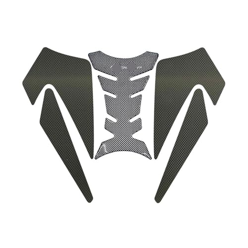 Protection réservoir moto MT-07 2013-2016 antidérapante noire