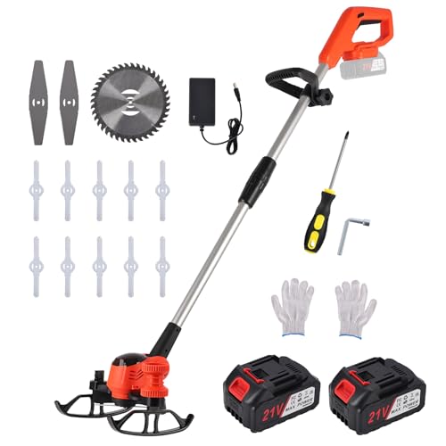 Desbrozadora Batería,Desbrozadora Electrica con 2...