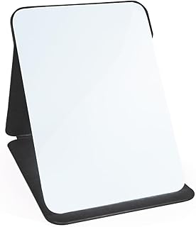 Espejo de maquillaje, espejo portátil de piel...