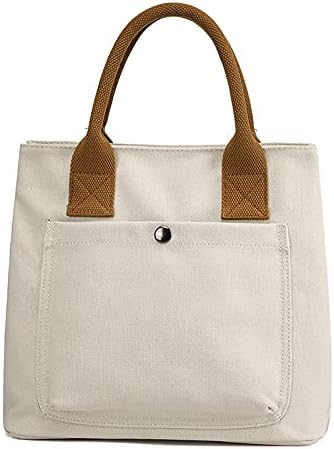 Borsa A Tracolla In Tela Vintage, Borsa A Spalla Semplice Retrò, Borsa