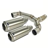 scarico gpr ghost gsr 600 Materiale: acciaio inossidabile; Colore: come mostrato nell'immagine