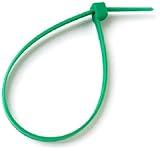 Bulk Hardware BH01198-200 X 4,8 Mm Bridas - Verde (Paquete De 100)