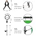 FUDESY Backdrop Stand 7x10Ft Adjustable Photography Background Support System Kit for Photo Video Studio with Carry Bag,Spring Clamps