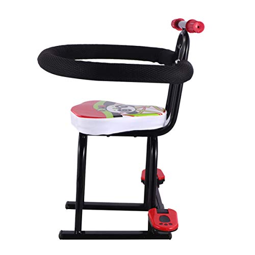BESPORTBLE Assento infantil para bicicleta, assento de montagem frontal infantil, assento de seguran