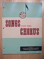 Songs for the Chorus, Book I, 1951 B000EJ2W26 Book Cover
