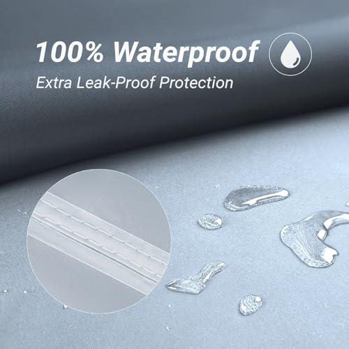 Image of Coverland Custom Fit SUV Car Cover for 2003-2026 Volvo XC90, Waterproof All Weather, Car Covers for Automobiles, Rain, Snow, UV, Sun Protection, Full Exterior Covers, Stripe(Gray /Black)