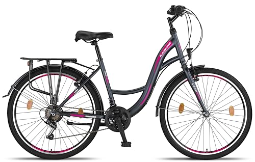 Fahrrad bis 500 Euro Licorne Bike Stella Citybike 21 Gang
