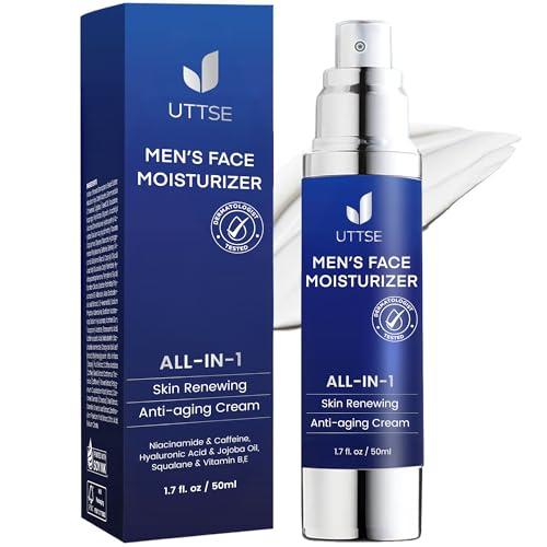 Image of Uttse ALL-IN-1 Men's Face Cream: Daily Anti-Aging Moisturizer