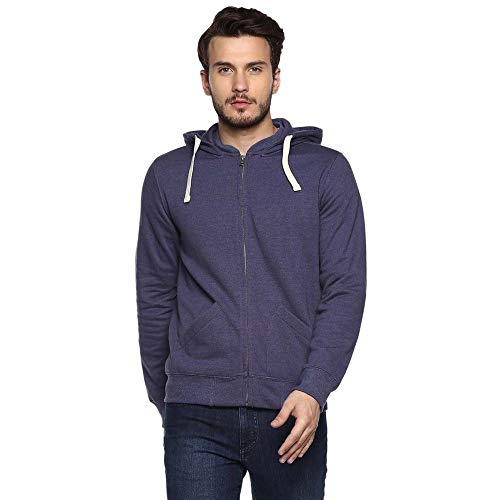 Celio FEPIG Felpa con Cappuccio, Blu (Indigo 107