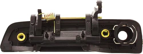 Miniatura 2 de KarParts360 Para Mitsubishi Eclipse 2000-2005 - Manija de puerta exterior delantera, lado del pasajero, texturizada, color negro, con orificio para