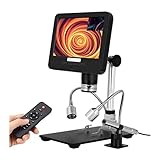 VAKUUM Lab Microscope Slides 7In 2.0MP 200X Digital Microscope Industrial Electron Microscope Microscope Parts