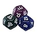 Kokiya 3Pcs Constellation Dice Astrology Signs Dice Polyhedral Dice Astro Divination Gaming Accessory, Style B