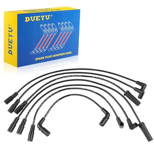 DUEYU ST-6068 Ignition Spark Plug Wire Set for 4.3L V6