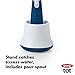 OXO Tot Bottle Brush with Nipple Cleaner and Stand, Navy