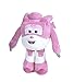 Super Wings - Peluche Dizzy aereo colore rosa 22cm - Qualità super soft