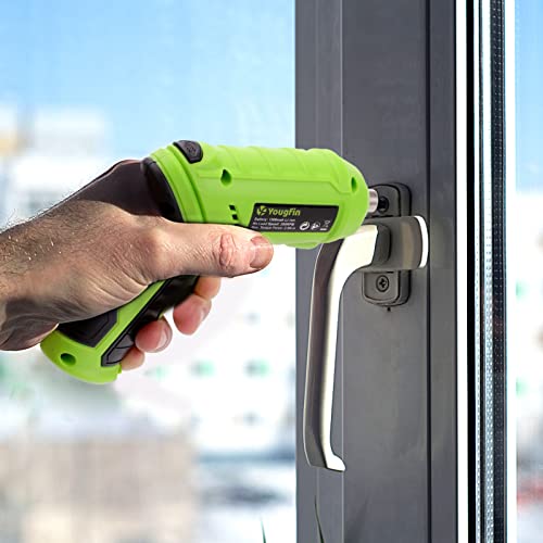 image for Yougfin 47pc 3.6V Small Power Electric Screwdriver Set,Cordless & Rech