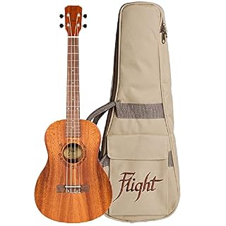 NUB310 Baritone Ukulele – Sapele - Les Beatles, Paul McCartney, John Lennon, RIngo Starr, George Harrison