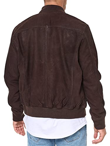 Indicode Captain leren jas voor heren, van geitenleer, echt leer, motorjas, bikerjack - Image 6