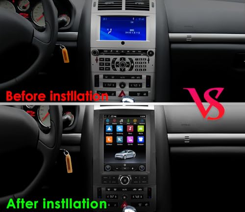 Autoradio pour Peugeot 407 Android 13 écran tactile 9.7 pouces