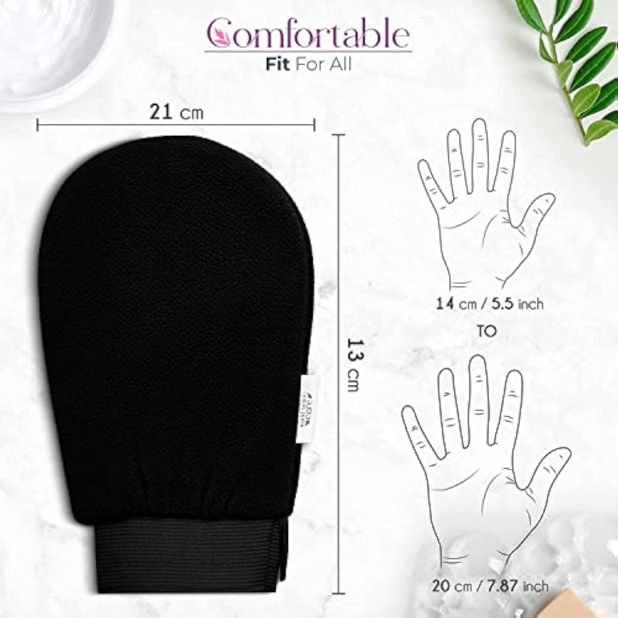 Dead Skin Removal Bath Body Glove Mitt, Exfoliating Tool