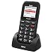 Produktbild Tiptel Ergophone 6310 Einsteiger-Handy Notruftaste Farbdisplay Schwarz
