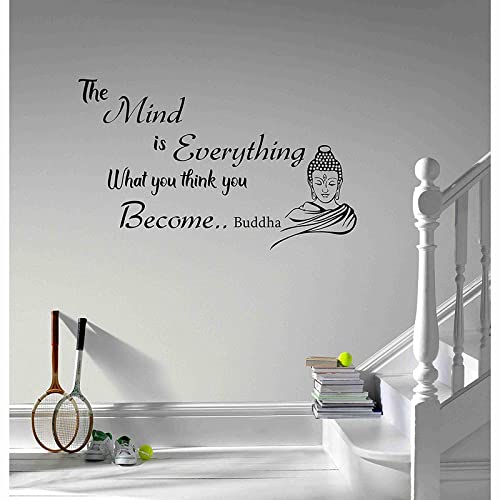LYOMAN® The Mind is Everything What You Think You Become Wall Sticker for Home (B09MYS3QZ6) Amazon Price History, Amazon Price Tracker