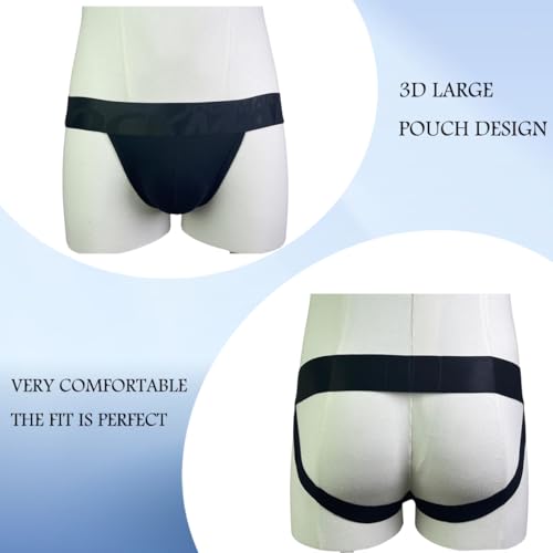 JOCKMAIL Mens Jockstrap Underwear Breathable Cotton Underwear Men's Thong G-String Underwear2