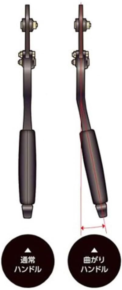 DOGYU 02869 Forged Aluminum Bolt Clipper Black Gold Anodized (250mm Curved Handle)