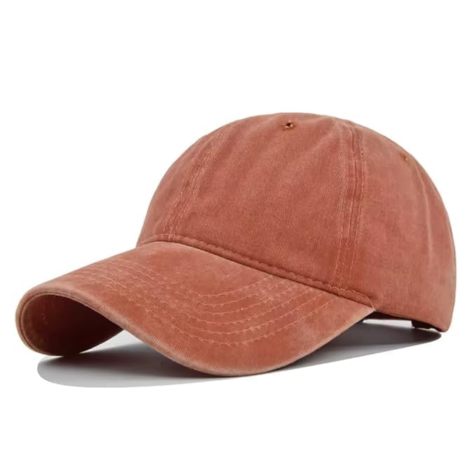 Image of kill off Plain Denim Cap Unisex Baseball Cap 100% Cotton Fits Men Women Washed Denim Adjustable Cap