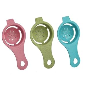 Egg Yolk White Separator 3PCS Egg Separator Egg Yolk Separator Food Grade Egg White Filter Egg Separator Tool Kitchen Baking Gadget by Bamutu