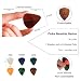 MYLYWOO Guitar Pick Set with Sapele Wooden Holder - Custom Name/Date Musical Gift for Guitar Players - Birthday Gift for Him/Husband/Boyfriend