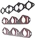 Evan Fischer Intake Manifold Gasket Compatible with 1997-2000 Infiniti QX4, Fits 1993-1998 Mercury Villager, Fits 1986-1994 Nissan D21, Fits 1999-2004 Nissan Frontier, Fits 1987-2000 Nissan Pathfinder