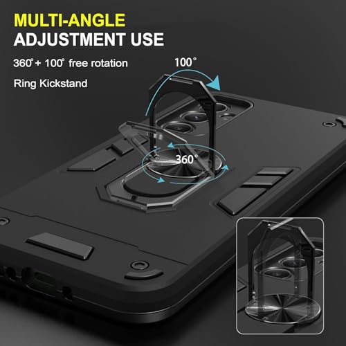 Image of NDCOM for Samsung A34 5G Back Cover - Durable & Sleek A34 5G Samsung Back Cover with Perfect Fit, Light Weight, Easy To Apply & Great Grip Anti Slip - Black
