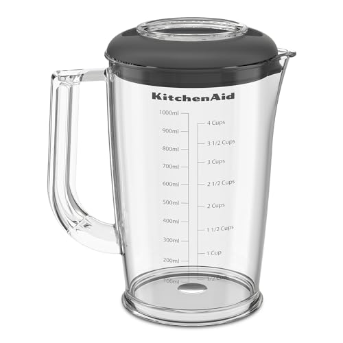MIXEUR PLONGEANT SANS FIL AVEC ACCESSOIRES ET BATTERIE KITCHENAID GO 5KHBRV75BM - vue 7